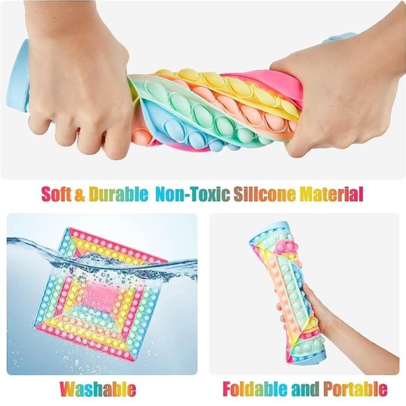 Milestar Big Size Push Bubble Pop Game Fidget Toy - Picture 4 of 10